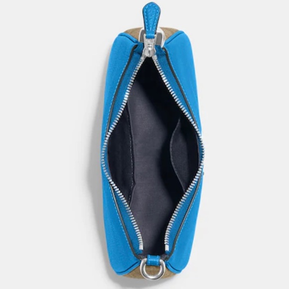 Authentic Coach Teri Shoulder Bag in Racer Blue NWT - Picture 3 of 4